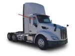 Passenger Right Side Front Door Window Door Glass Compatible with Peterbilt 579 2012-2021 Models - Image 2