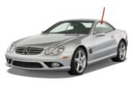 Tempered Driver Left Side Door Window Door Glass Compatible with Mercedes Benz SL500 SL55AMG SL550 SL600 SL63AMG SL65AMG 2003-2012 Models - Image 2
