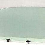 Passenger Right Side Rear Door Window Door Glass W/ 2x5mm Clip Compatible with Lexus LS460 2007-2017 Models (Not For LS460 L)