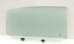 Passenger Right Side Rear Door Window Door Glass W/ 2x5mm Clip Compatible with Lexus LS460 2007-2017 Models (Not For LS460 L)