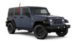 OEM Passenger Right Side Rear Door Window Door Glass Compatible with Jeep Wrangler 2007-2017 Models/ Wrangler JK 2018 Models - Image 2