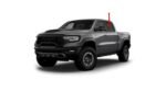 Driver Left Side Rear Door Window Door Glass Compatible with Ram 1500 Pickup 4 Door Crew Cab 2019-2024 Models (Not For 1500Classic) - Image 2