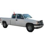 Movable Passenger Right Side Rear Quarter Window Quarter Glass With Frame & Latch Compatible with GMC Sierra Pickup 2 Door Extended Cab 1999-2006 Models - Image 6
