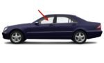 Laminated Driver Left Side Front Door Window Door Glass Compatible with Mercedes Benz S430 / S500 / S600 / S55AMG / S65AMG / S350 2000-2006 Models - Image 2