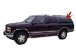 Driver Left Side Rear Quarter Window Quarter Glass Compatible with Chevrolet Suburban/GMC Suburban 1993-1999 4 DOOR Models - Image 4