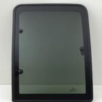 Movable Style Driver Left Side Quarter Window Glass With Frame & Latch Compatible with Chevrolet/GMC Pickup C1500 K1500 1988-1999 / C2500 K2500 C3500 K3500 1988-2000 2 Dr Extended Cab Models