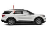 OE Privacy Passenger Right Side Rear Vent Window Vent Glass Compatible with Ford Explorer 2020-2022 Models - Image 3