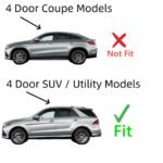 Heated Back Window Back Glass Rear Windshield Compatible with Mercedes Benz ML250 ML350 ML400 ML550 ML63 2012-2015 Models / GLE450 GLE550 GLE63 GLE350 GLE43 2016-2019 4 Door SUV Models - Image 7
