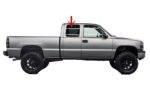 Privacy Movable Driver Left Side Rear Quarter Window Quarter Glass With Frame & Latch Compatible with GMC Sierra/Chevrolet Silverado 1999-2006 2 Door Extended Cab Pickup Models - Image 3