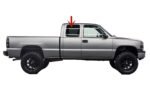 Privacy Movable Passenger Right Side Rear Quarter Window Quarter Glass With Frame & Latch Compatible with GMC Sierra Pickup 2 Door Extended Cab 1999-2006 Models - Image 3