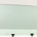Driver Left Side Rear Door Window Door Glass W/ 2x5mm Clips Compatible with Lexus LS460 2007-2017 Models (Not For LS460 L)