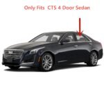 Laminated Driver Left Side Rear Door Window Door Glass Compatible with Cadillac CTS 4 Door Sedan 2014-2019 Models - Image 2