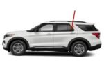 OE Privacy Driver Left Side Rear Vent Window Vent Glass Compatible with Ford Explorer 2020-2022 Models - Image 3