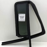 OEM Passenger Right Side Rear Vent Window Vent Glass Compatible with Jeep Wrangler 4 Door Utility 2008-2017 Models/Wrangler JK 4 Door Utility 2018 Models
