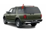 Movable Driver Left Side Rear Quarter Window Quarter Glass Compatible with Ford Expedition 1997-2002 Models - Image 3