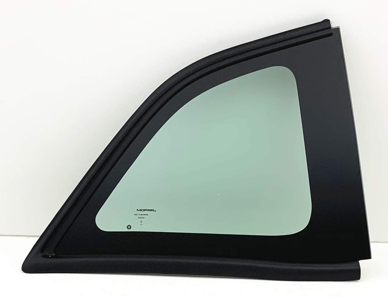 51olqjs6F5L OEM Passenger Right Side Quarter Window Quarter Glass Compatible with Dodge Challenger 2 Door Coupe 2008-2022 Models - Image 1