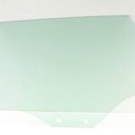Driver Left Side Rear Door Window Door Glass Compatible with Audi A3 4Dr Hatchback 2005-2013 Models