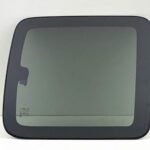 Privacy Movable Passenger Right Side Rear Quarter Window Quarter Glass With Frame & Latch Compatible with Chevrolet Silverado Pickup 2 Door Extended Cab 1999-2006 Models