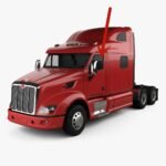 Driver Left Side Side Front Door Window Door Glass Compatible with Peterbilt 387 2000-2011 Models/587 2012-2016 Models - Image 2