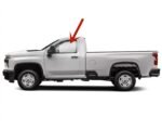 Tempered Driver Left Side Door Window Door Glass Compatible with Chevrolet Silverado/GMC Sierra 2500 3500 2 Door Standard Cab Pickup 2020-2022 Models - Image 2