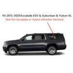 W/ Alarm Feature Driver Left Side Quarter Window Quarter Glass Compatible with GMC Yukon XL/Chevrolet Suburban 2015-2020 Models - Image 6