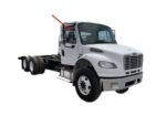 Passenger Right Side Front Door Window Door Glass Compatible with Freightliner 108SD/114SD 2013-2020 Models - Image 2