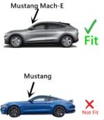 OEM Tempered Driver Left Side Rear Door Window Door Glass Compatible with Ford Mustang Mach-E 2021-2023 Models - Image 3