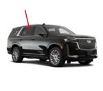 Tempered Passenger Right Side Rear Door Window Door Glass Compatible with Cadillac Escalade 2021-2023 Models (Not For Escalade ESV) - Image 2
