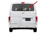 Heated Back Window Back Glass Passenger Right Side Compatible with Chevrolet City Express 2014-2018/Nissan NV200 2013-2020 Models - Image 3