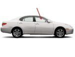 Tempered Passenger Right Side Front Door Window Door Glass Compatible with Lexus ES300 ES330 2002-2006 Models - Image 2