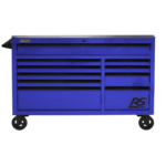 Homak | 54" RS Pro 10 Drawer Rolling Cabinet with Stainless Steel Top - Image 2