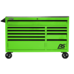 Homak | 54" RS Pro 10 Drawer Rolling Cabinet with Stainless Steel Top - Image 5