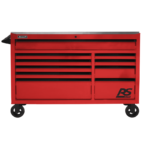 Homak | 54" RS Pro 10 Drawer Rolling Cabinet with Stainless Steel Top - Image 3