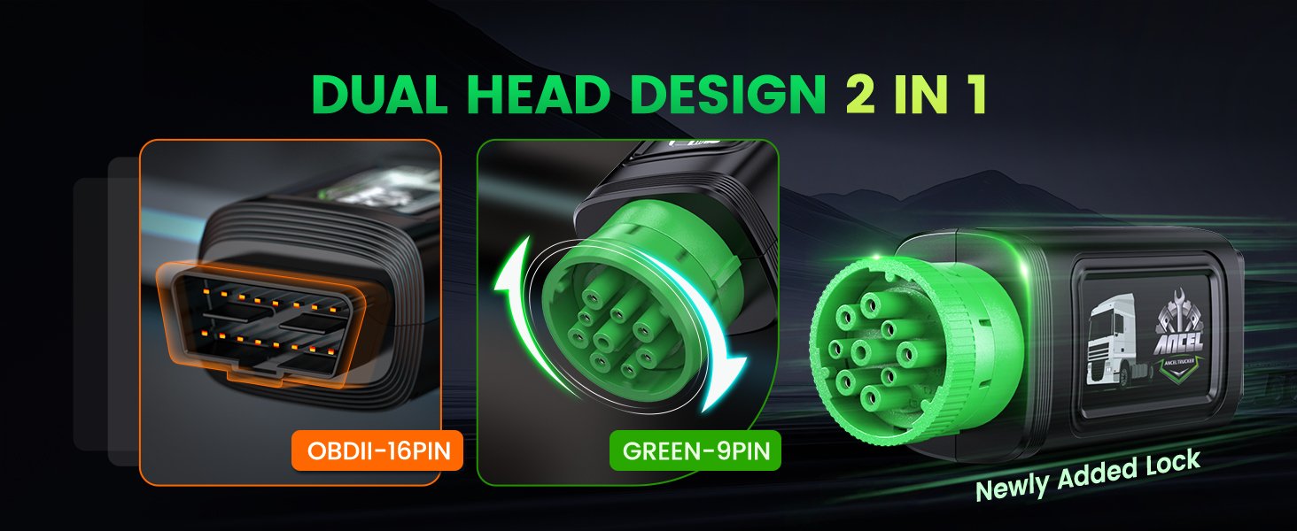 ANCEL HD200 Component View