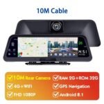 2022 HUD Navigation 10' DashCam 4G WIFI GPS Tracking System ADAS Car DVR Mirror - Image 10