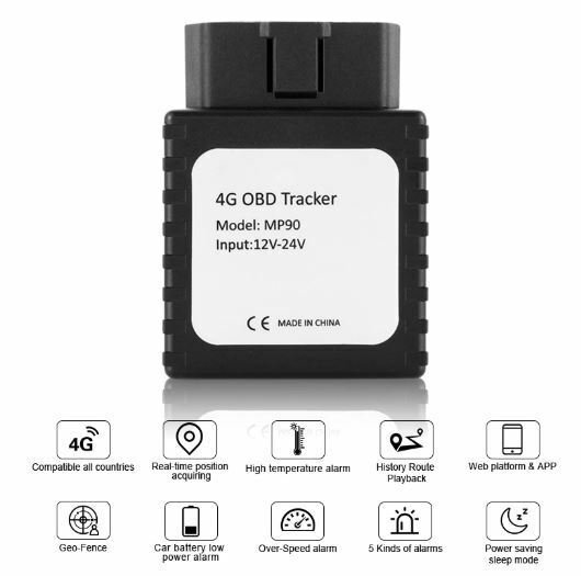 57_23e268fa-1f8f-4780-a855-4d5b7838326e 4G OBD2 GPS Mini Tracker Live Realtime Vehicle 24V Truck OBDII Tracking Device - Image 1