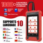 CRE200 OBD2 Car Diagnostic Tool OBD Engine ABS SRS Airbag Read Clear Error Code - Image 5