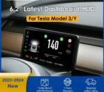 Model 3 Y HUD Screen 6.2'' Dashboard Cluster Instrument HD LCD Meter - Image 2