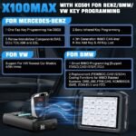 XTOOL X100 MAX Programmer With KC501 All Lost Car Diagnostic Tool 42+ - Image 4