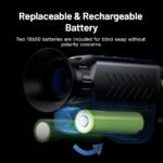 TS005 Advanced Thermal Monocular – 35mm Adjustable Lens, 384x288 IR Resolution, Extended-Range Detection for Wildlife, Search & Rescue, and Outdoor Professionals - Image 8