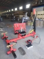 10 kN Pull Pulling Force Frame Machine – 0.65 MPa Hydraulic, 360° Pull Alignment Bench - Image 6