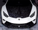 Lamborghini Huracan LP580/610 (2014–2018) Forged Carbon Fiber 1016-Style Engine Hood | Lightweight Supercar Upgrade - Image 2