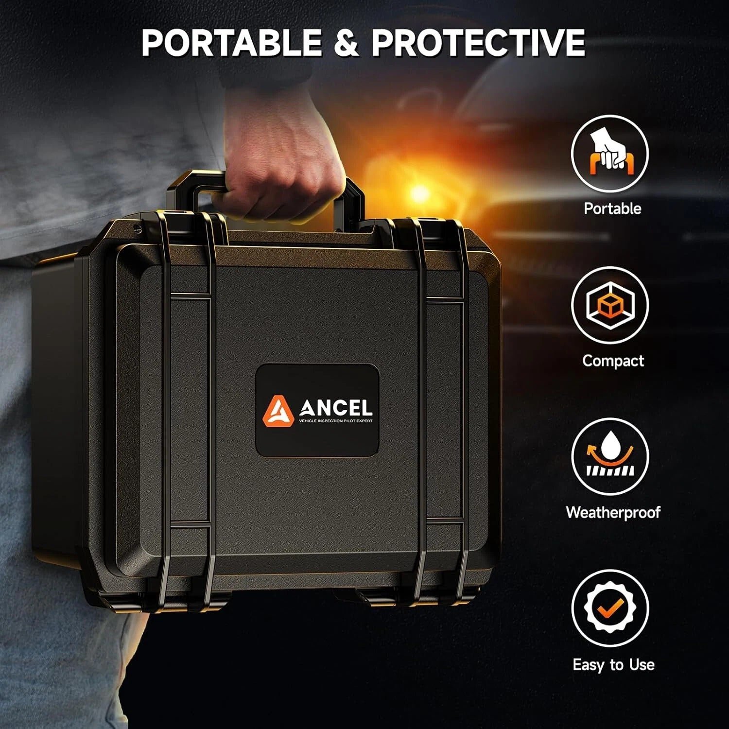 ANCEL L8000 EVAP Turbo Smoke Machine Dual Mode Leak Tester Diagnostic Tool - Image 9