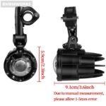 60w LED Fog Light Honda CRF1000L BMW R1200GS R1250GS ADV F800GS K1600 SUZIKU - Image 2
