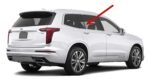 Privacy Passenger Right Side Rear Door Window Door Glass Compatible with Cadillac XT6 2020-2022 Models - Image 2