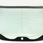 NAGD Heated Back Tailgate Window Back Glass Compatible with Toyota C-HR 2018-2021 Models