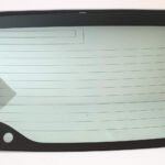 Heated Back Window Back Glass W/Atenna W/Wiper Hole Style Compatible With Toyota Prius 2010-2015 Models