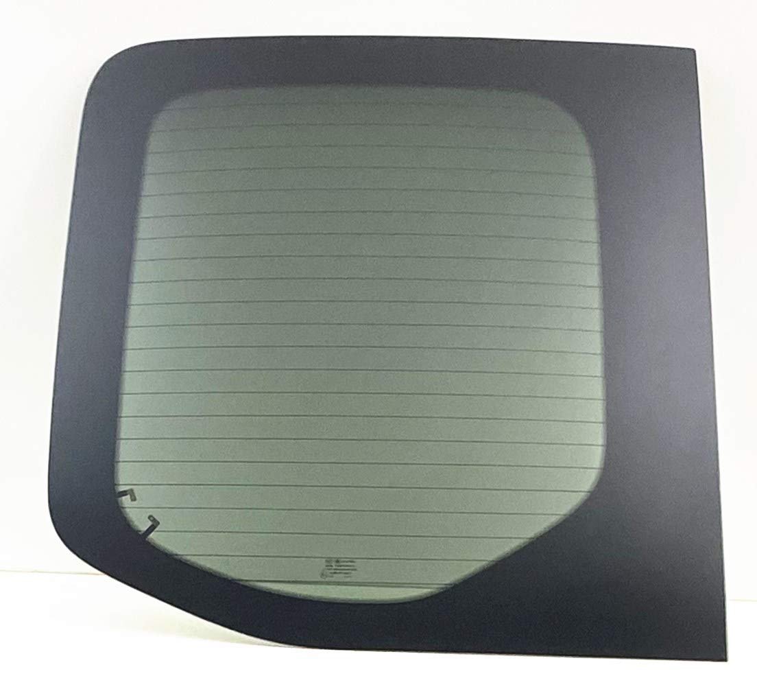 615SF_CpCPL Heated Back Window Back Glass Driver Left Side No Wiper Hole Style Compatible with Mercedes Benz Sprinter 1500 2500 3500 2019-2022 Models - Image 1