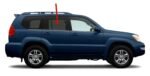 Passenger Right Side Rear Door Window Door Glass Compatible with Lexus GX470 2003-2010 Models - Image 2