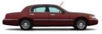 Passenger Right Side Front Door Window Door Glass Compatible with Lincoln Town Car 4 Door Sedan 1994-1997 Models - Image 2